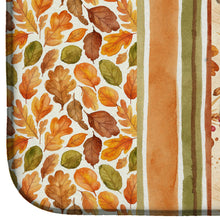 Load image into Gallery viewer, Liver Dalmatian Heirloom Fall Dish Drying Mat