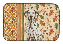 Load image into Gallery viewer, Liver Dalmatian Heirloom Fall Dish Drying Mat