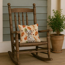 Load image into Gallery viewer, Liver Dalmatian Heirloom Fall Throw Pillow