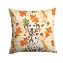 Load image into Gallery viewer, Liver Dalmatian Heirloom Fall Throw Pillow