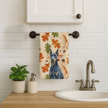 Load image into Gallery viewer, Blue Doberman Pinscher Heirloom Fall Kitchen Towel