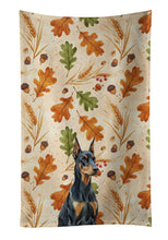 Load image into Gallery viewer, Doberman Pinscher Heirloom Fall Kitchen Towel