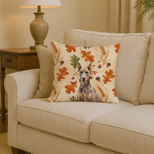 Load image into Gallery viewer, Fawn Doberman Pinscher Heirloom Fall Throw Pillow