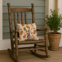 Load image into Gallery viewer, Fawn Doberman Pinscher Heirloom Fall Throw Pillow