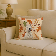 Load image into Gallery viewer, Dogo Argentino Heirloom Fall Throw Pillow
