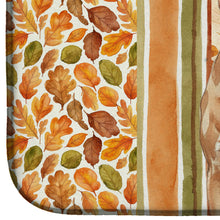 Load image into Gallery viewer, Dogue de Bordeaux Heirloom Fall Dish Drying Mat