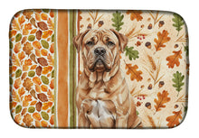Load image into Gallery viewer, Dogue de Bordeaux Heirloom Fall Dish Drying Mat