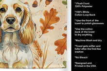 Load image into Gallery viewer, Lemon Roan English Cocker Spaniel Heirloom Fall Kitchen Towel