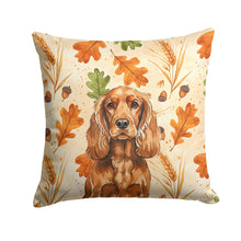 Load image into Gallery viewer, Red English Cocker Spaniel Heirloom Fall Throw Pillow