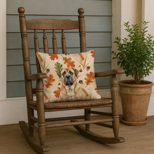 Load image into Gallery viewer, Apricot English Mastiff Heirloom Fall Throw Pillow