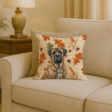 Load image into Gallery viewer, Brindle English Mastiff Heirloom Fall Throw Pillow