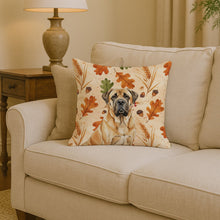 Load image into Gallery viewer, Fawn English Mastiff Heirloom Fall Throw Pillow