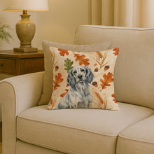 Load image into Gallery viewer, Blue Belton English Setter Heirloom Fall Throw Pillow