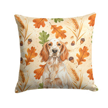 Load image into Gallery viewer, Orange Belton English Setter Heirloom Fall Throw Pillow