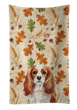 Load image into Gallery viewer, Blenheim English Toy Spaniel Heirloom Fall Kitchen Towel