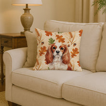 Load image into Gallery viewer, Blenheim English Toy Spaniel Heirloom Fall Throw Pillow