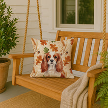 Load image into Gallery viewer, Blenheim English Toy Spaniel Heirloom Fall Throw Pillow