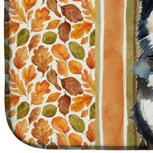 Load image into Gallery viewer, Finnish Lapphund Heirloom Fall Dish Drying Mat