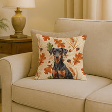 Load image into Gallery viewer, German Pinscher Heirloom Fall Throw Pillow
