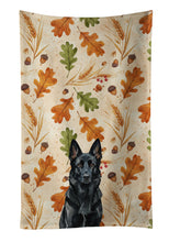 Load image into Gallery viewer, Black German Shepherd Heirloom Fall Kitchen Towel