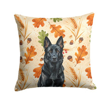 Load image into Gallery viewer, Black German Shepherd Heirloom Fall Throw Pillow