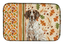 Load image into Gallery viewer, German Shorthaired Pointer Heirloom Fall Dish Drying Mat