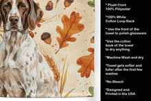 Load image into Gallery viewer, German Shorthaired Pointer Heirloom Fall Kitchen Towel