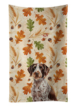 Load image into Gallery viewer, Roan German Wirehaired Pointer Heirloom Fall Kitchen Towel