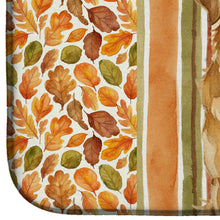 Load image into Gallery viewer, Golden Retriever Heirloom Fall Dish Drying Mat