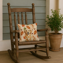 Load image into Gallery viewer, Golden Retriever Heirloom Fall Throw Pillow