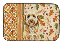Load image into Gallery viewer, Goldendoodle Heirloom Fall Dish Drying Mat