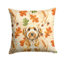 Load image into Gallery viewer, Goldendoodle Heirloom Fall Throw Pillow