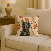 Load image into Gallery viewer, Gordon Setter Heirloom Fall Throw Pillow