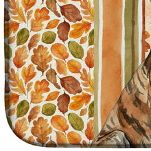 Load image into Gallery viewer, Brindle Great Dane Heirloom Fall Dish Drying Mat
