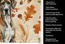 Load image into Gallery viewer, Brindle Great Dane Heirloom Fall Kitchen Towel