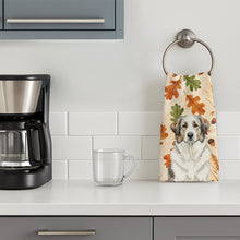 Load image into Gallery viewer, Badger Great Pyrenees Heirloom Fall Kitchen Towel