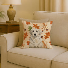Load image into Gallery viewer, White Great Pyrenees Heirloom Fall Throw Pillow