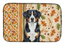 Load image into Gallery viewer, Greater Swiss Mountain Dog Heirloom Fall Dish Drying Mat