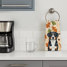 Load image into Gallery viewer, Greater Swiss Mountain Dog Heirloom Fall Kitchen Towel