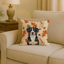 Load image into Gallery viewer, Greater Swiss Mountain Dog Heirloom Fall Throw Pillow