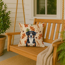 Load image into Gallery viewer, Greater Swiss Mountain Dog Heirloom Fall Throw Pillow