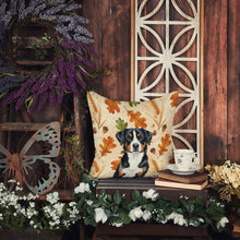 Load image into Gallery viewer, Greater Swiss Mountain Dog Heirloom Fall Throw Pillow
