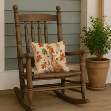 Load image into Gallery viewer, Red Greyhound Heirloom Fall Throw Pillow