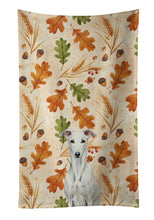 Load image into Gallery viewer, White Greyhound Heirloom Fall Kitchen Towel