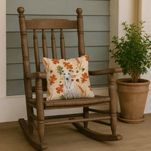 Load image into Gallery viewer, White Greyhound Heirloom Fall Throw Pillow