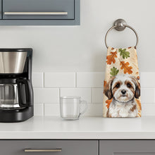 Load image into Gallery viewer, Parti-color Havanese Heirloom Fall Kitchen Towel