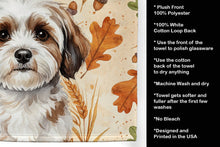 Load image into Gallery viewer, Parti-color Havanese Heirloom Fall Kitchen Towel