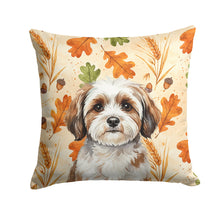 Load image into Gallery viewer, Parti-color Havanese Heirloom Fall Throw Pillow