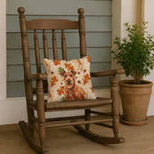 Load image into Gallery viewer, Irish Terrier Heirloom Fall Throw Pillow