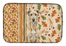 Load image into Gallery viewer, Wheaten Irish Wolfhound Heirloom Fall Dish Drying Mat